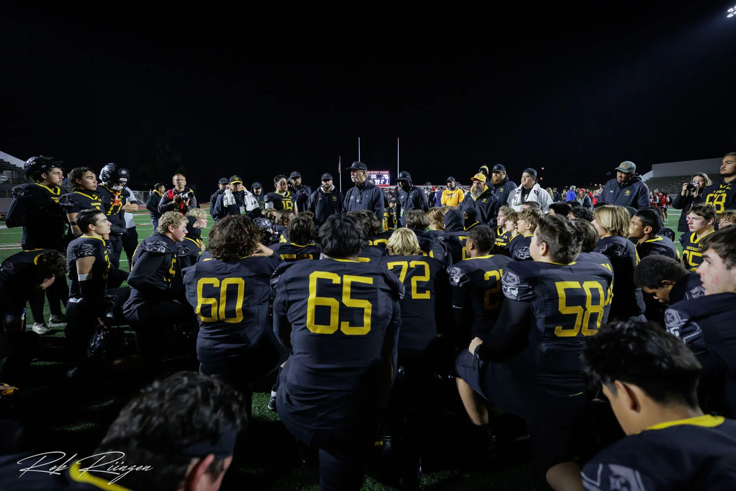 Coach with the Post Game Talk