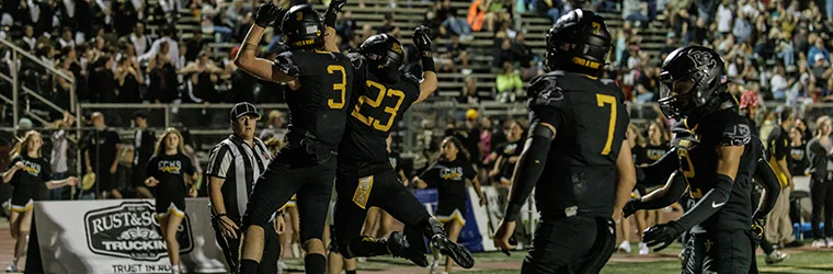 El Capitan celebration in the endzone